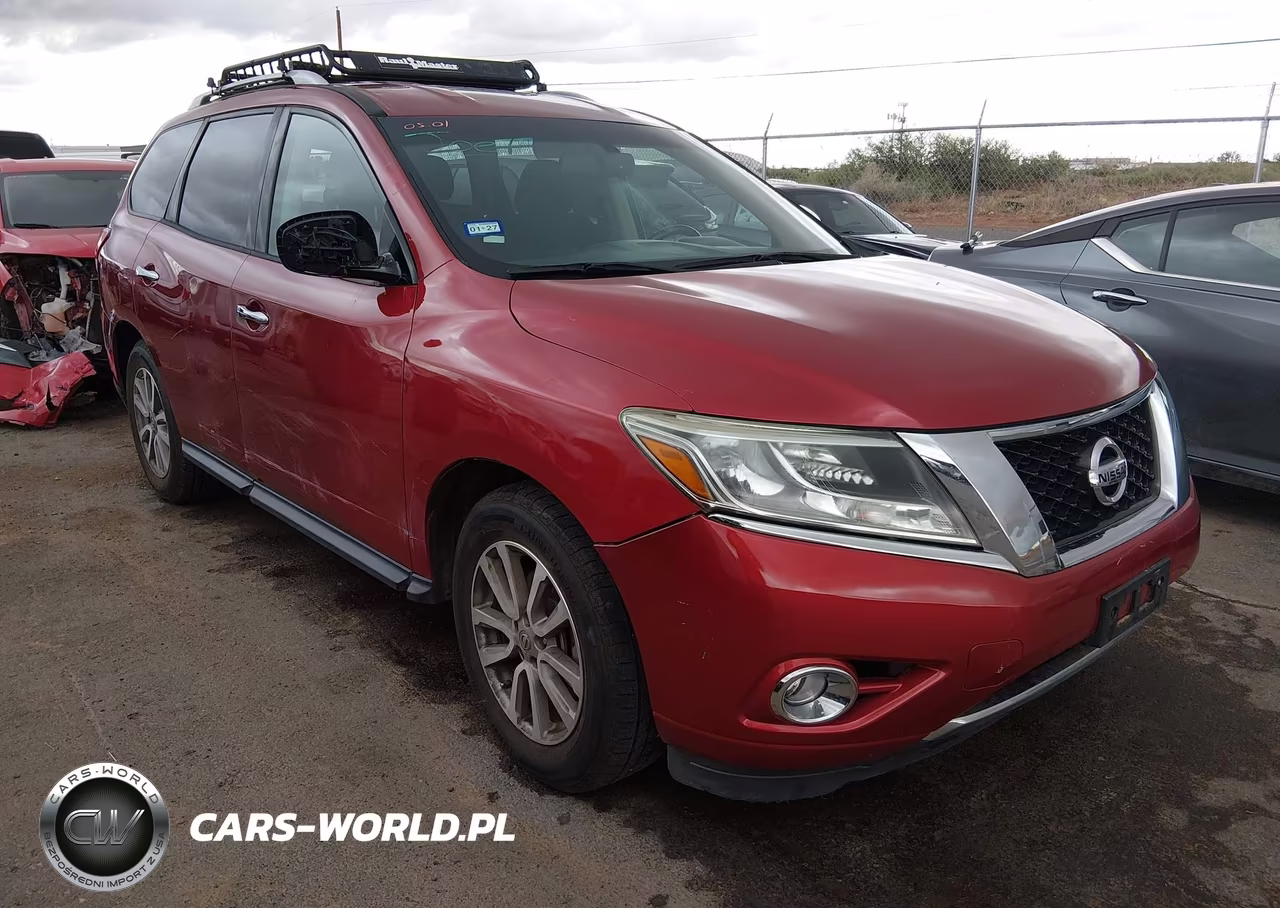 2015 Nissan Pathfinder Platinum-S-Sl-Sv