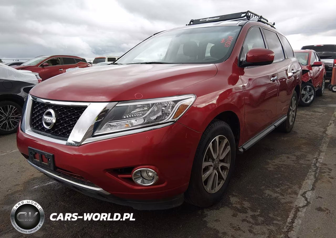 2015 Nissan Pathfinder Platinum-S-Sl-Sv VIN:5N1AR2MN3FC603863 - 2
