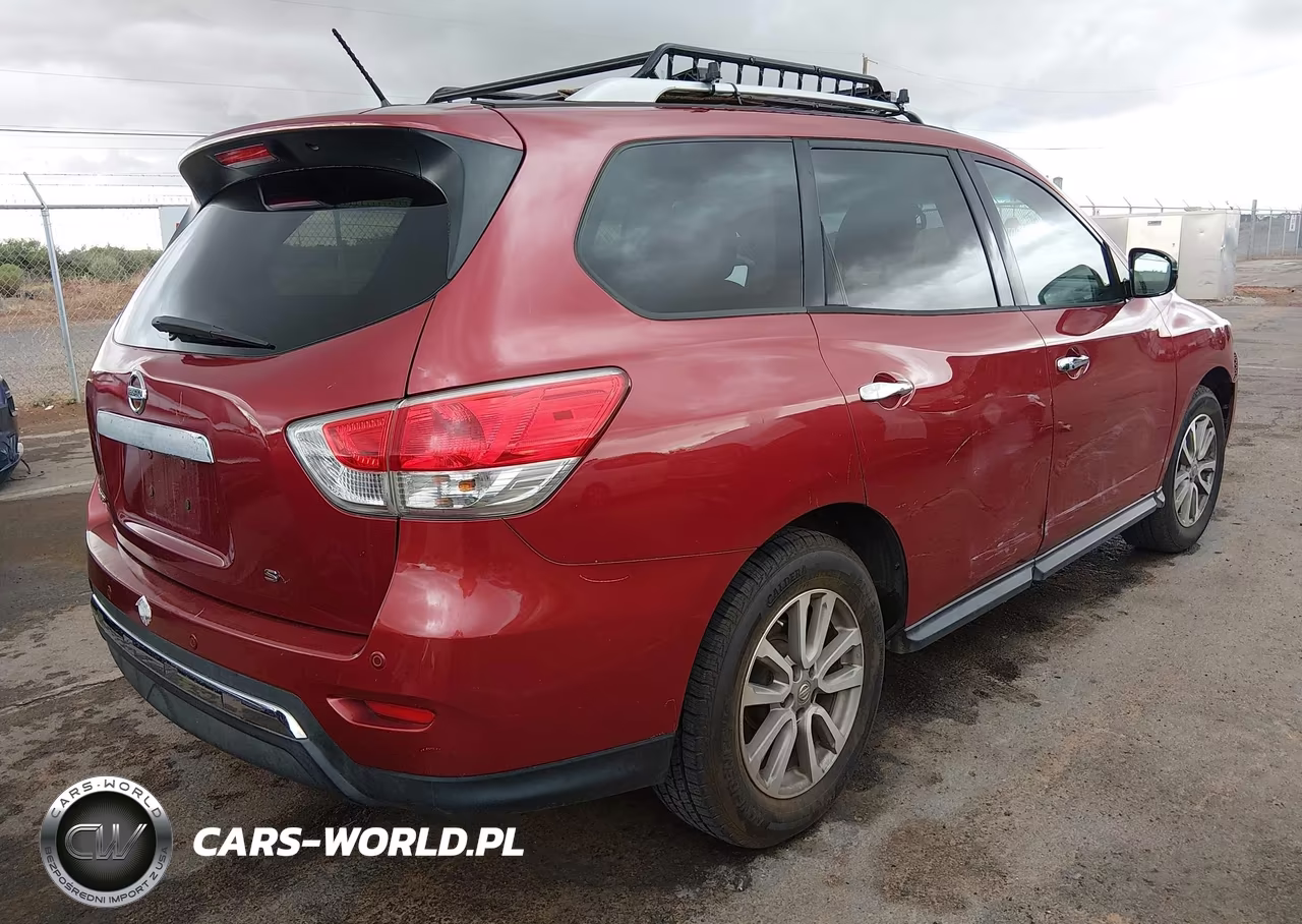 2015 Nissan Pathfinder Platinum-S-Sl-Sv VIN:5N1AR2MN3FC603863 - 4