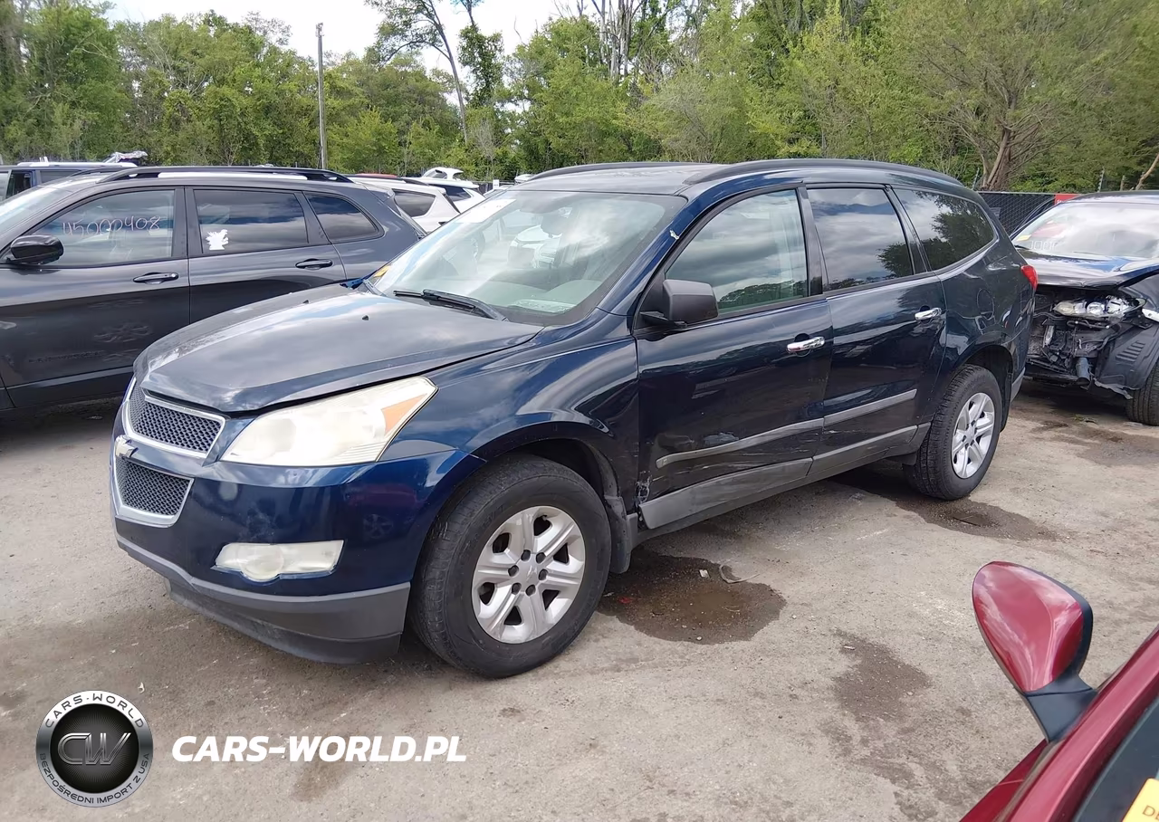 2009 Chevrolet Traverse Ls VIN:1GNER13D89S173600 - 2