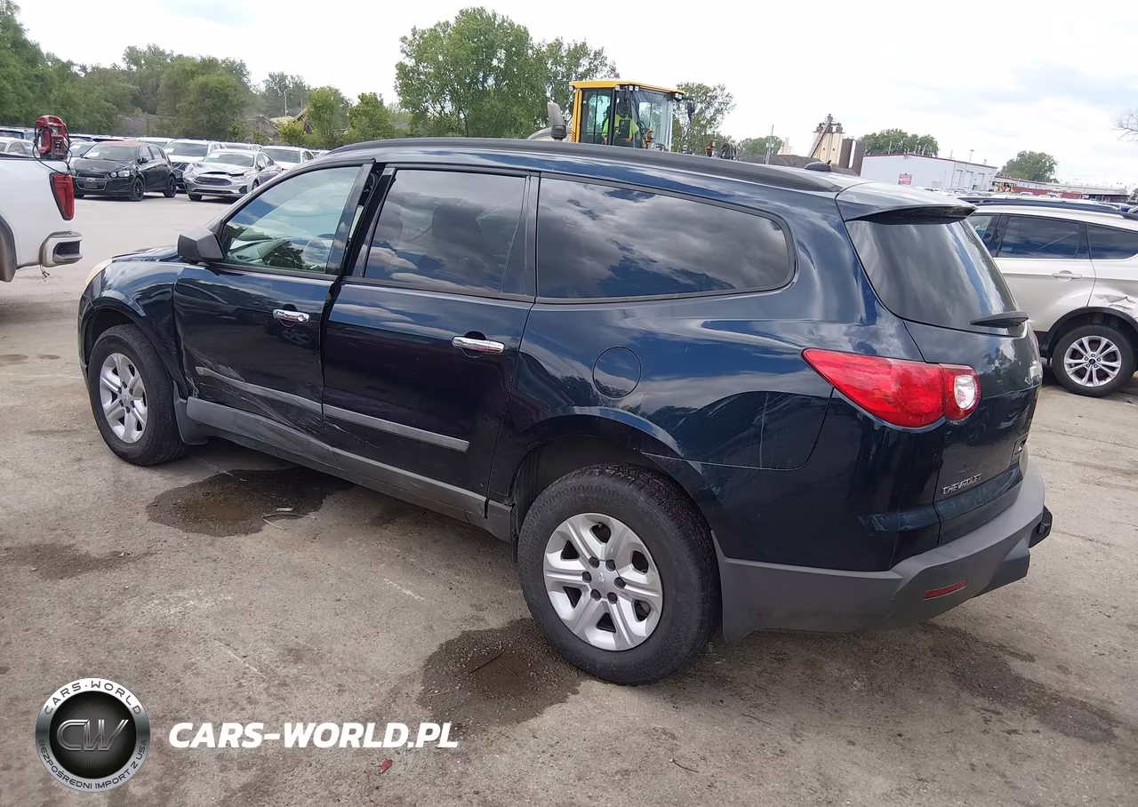 2009 Chevrolet Traverse Ls VIN:1GNER13D89S173600 - 3