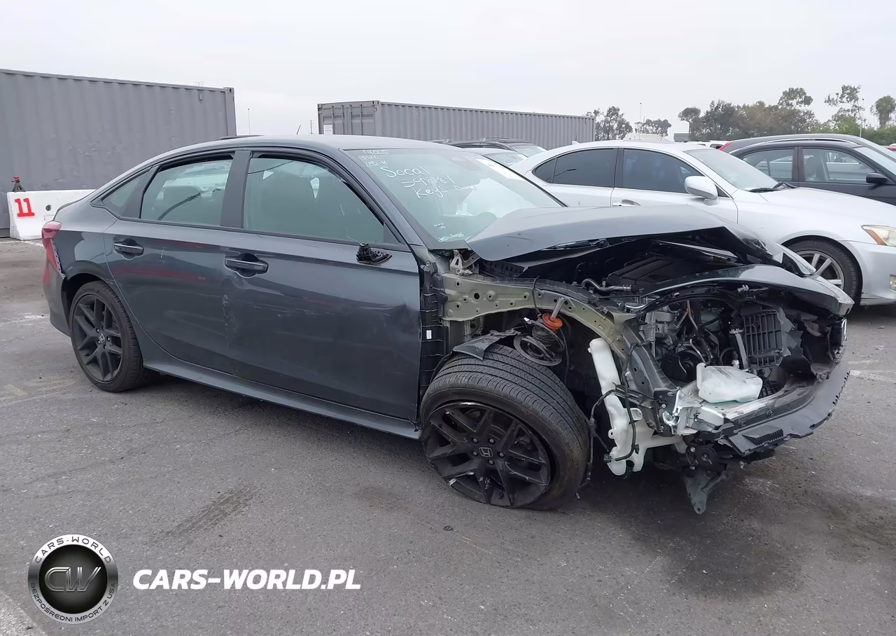 2025 Honda Civic Sport VIN:2HGFE2F56SH598184 - 1