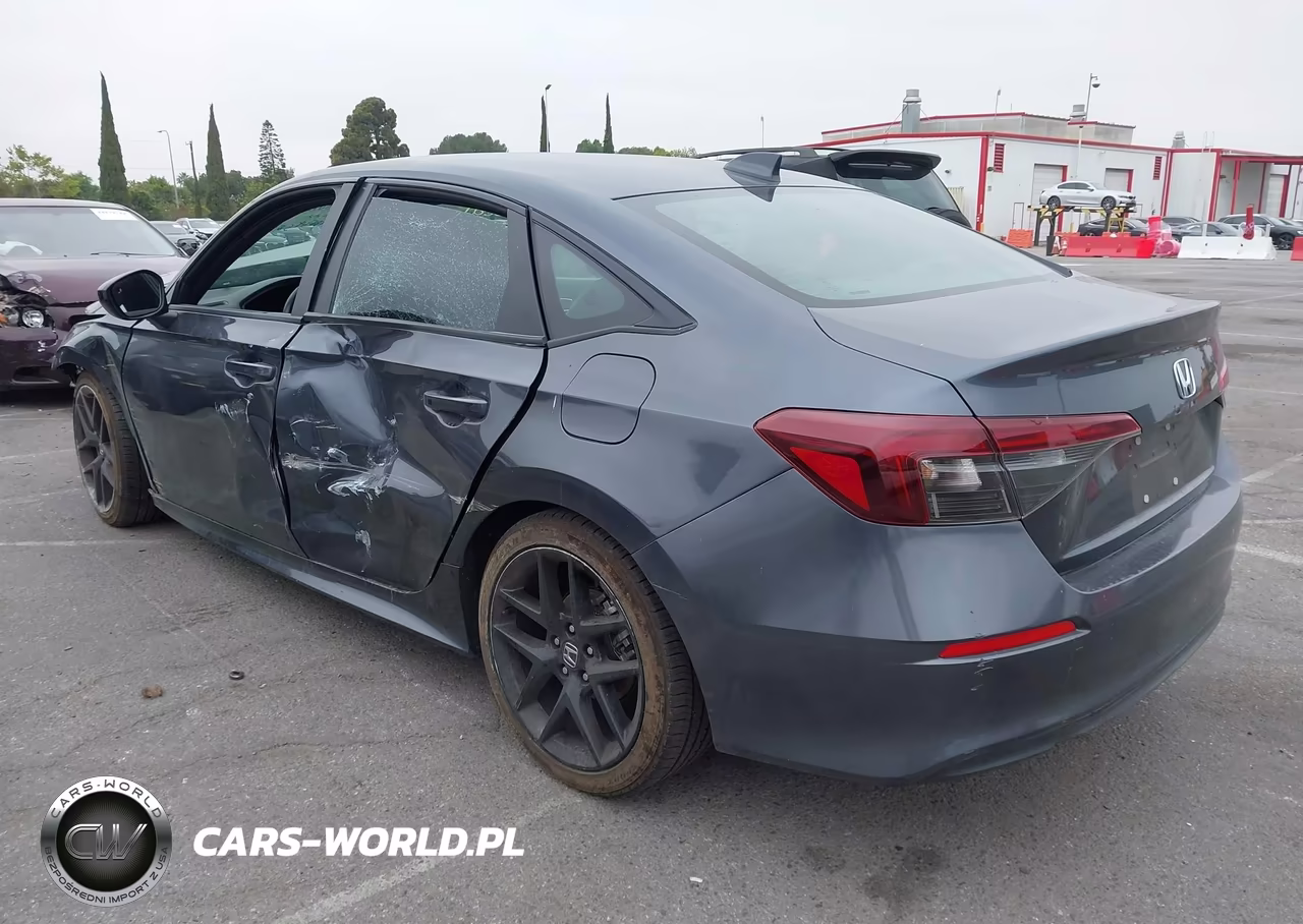 2025 Honda Civic Sport VIN:2HGFE2F56SH598184 - 3
