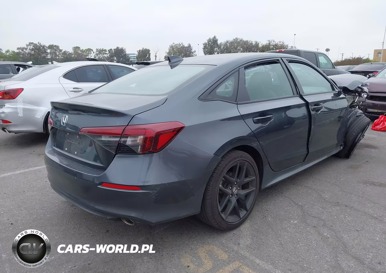 2025 Honda Civic Sport VIN:2HGFE2F56SH598184 - 4