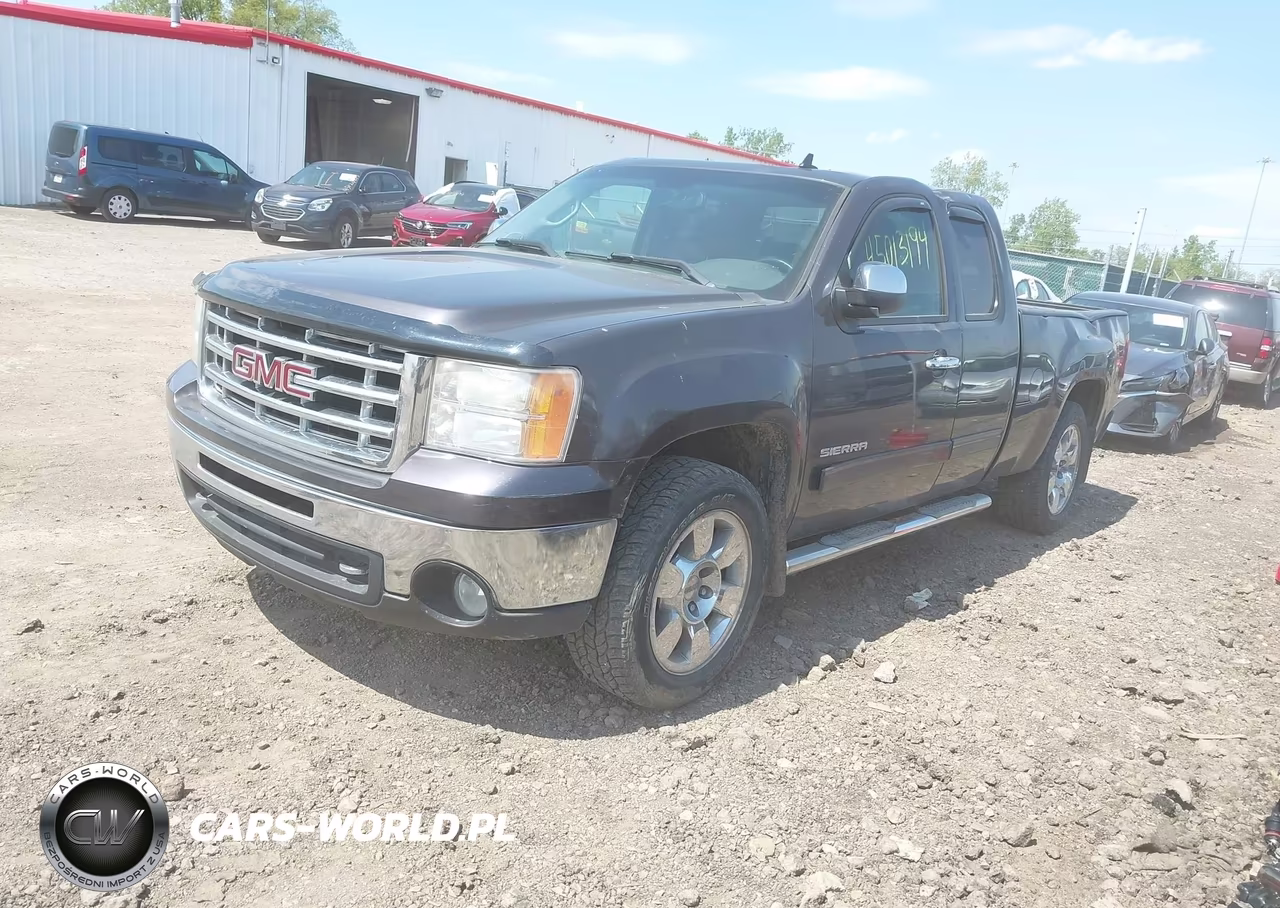 2010 GMC Sierra 1500 Sle VIN:1GTSKVE39AZ130665 - 2
