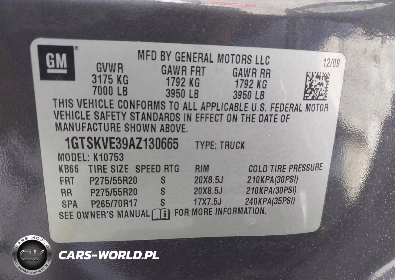 2010 GMC Sierra 1500 Sle VIN:1GTSKVE39AZ130665 - 9