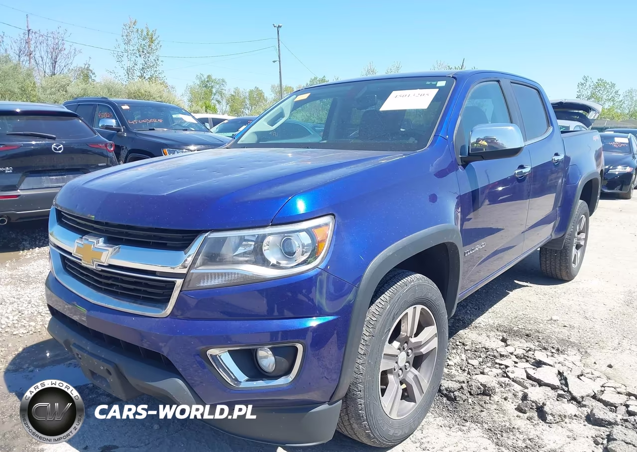 2015 Chevrolet Colorado Lt VIN:1GCGTBE31F1249530 - 2