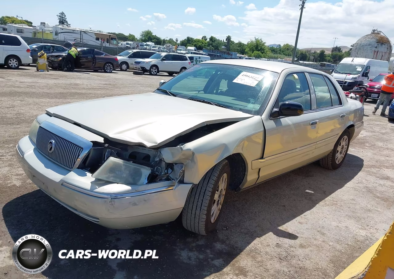 2005 Mercury Grand Marquis Gs VIN:2MEFM74W25X622449 - 2