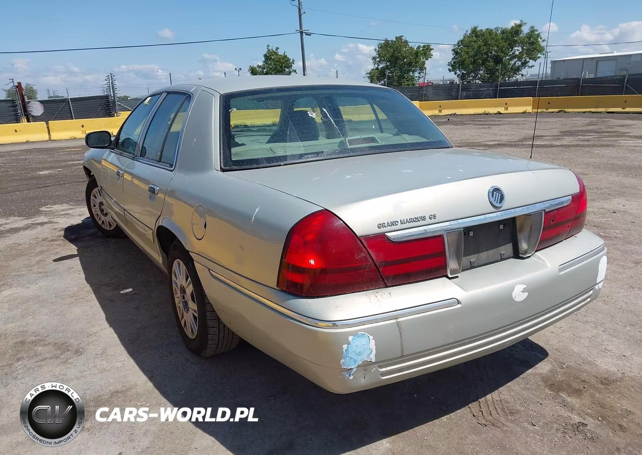 2005 Mercury Grand Marquis Gs VIN:2MEFM74W25X622449 - 3