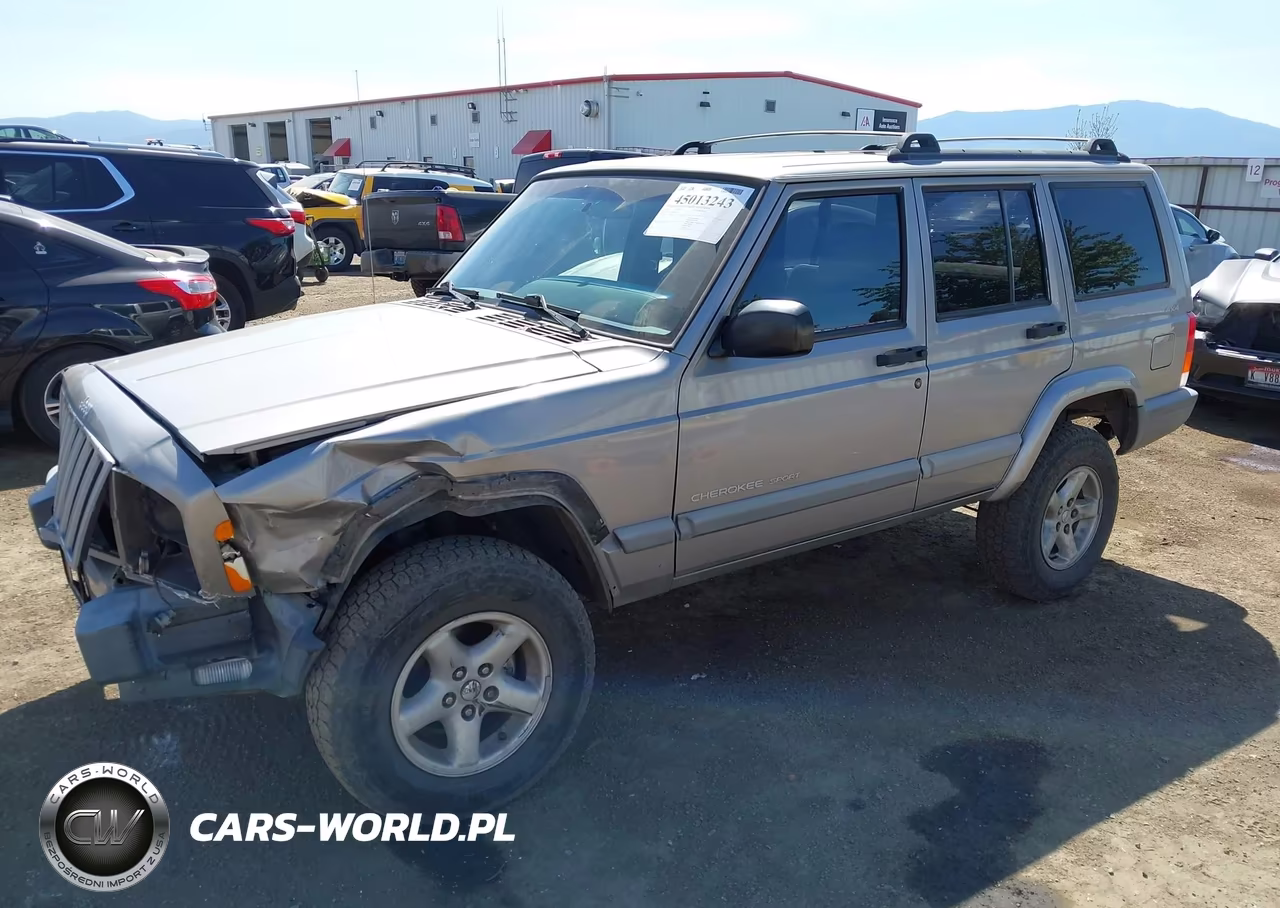 2001 Jeep Cherokee Sport VIN:1J4FF48S01L617351 - 2