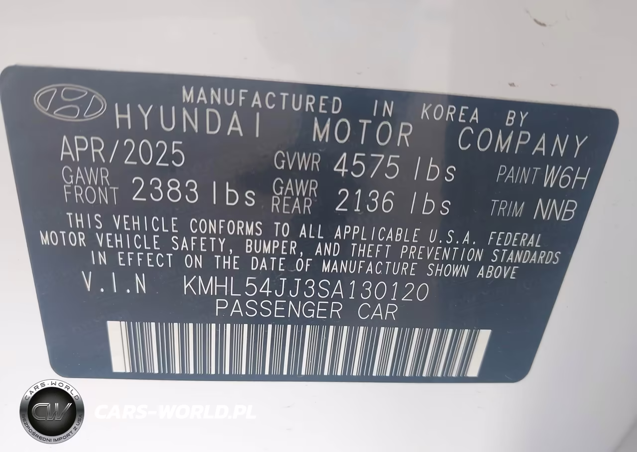 2025 Hyundai Sonata Hybrid Limited VIN:KMHL54JJ3SA130120 - 9