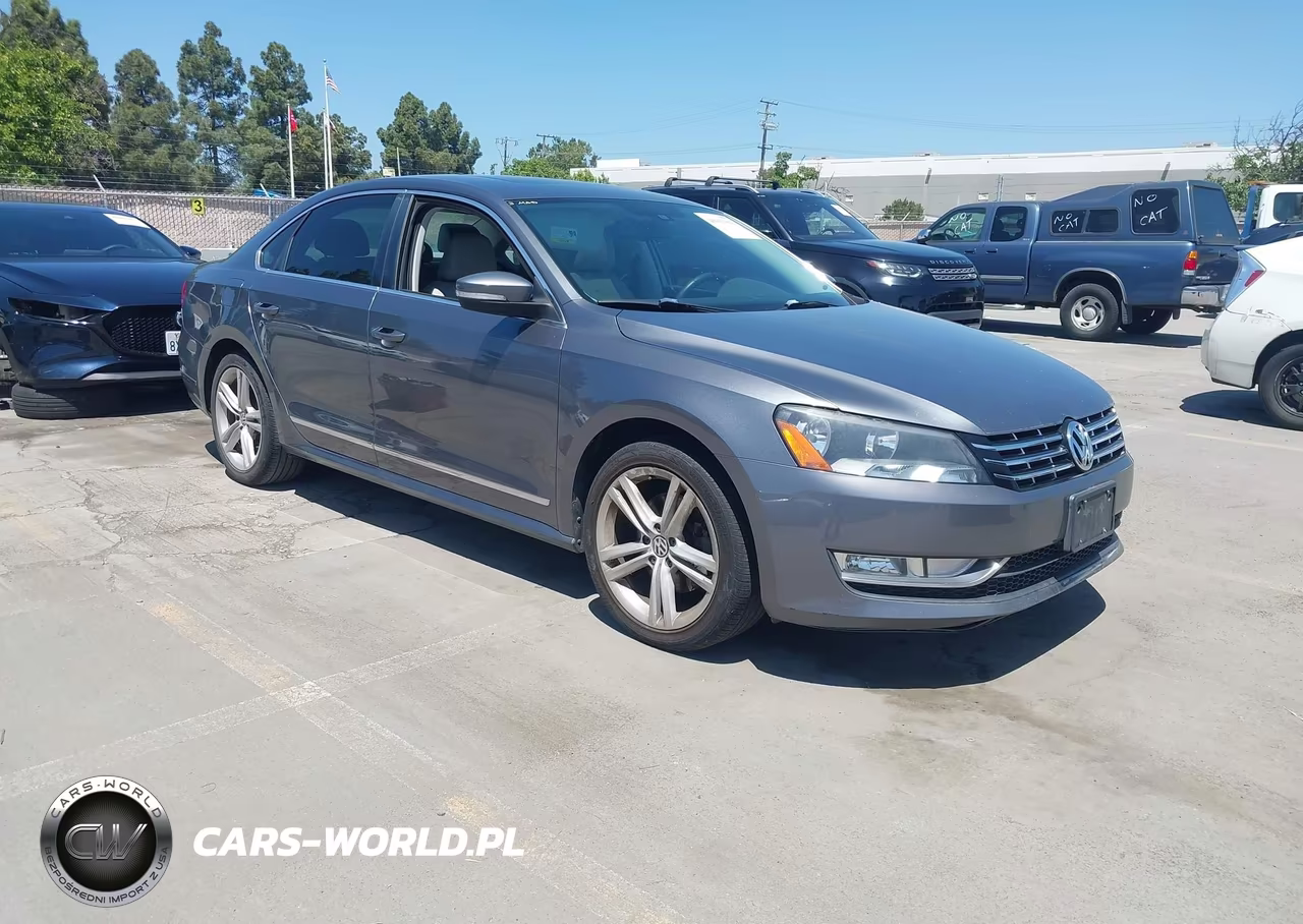 2013 Volkswagen Passat 2.0L Tdi Sel Premium