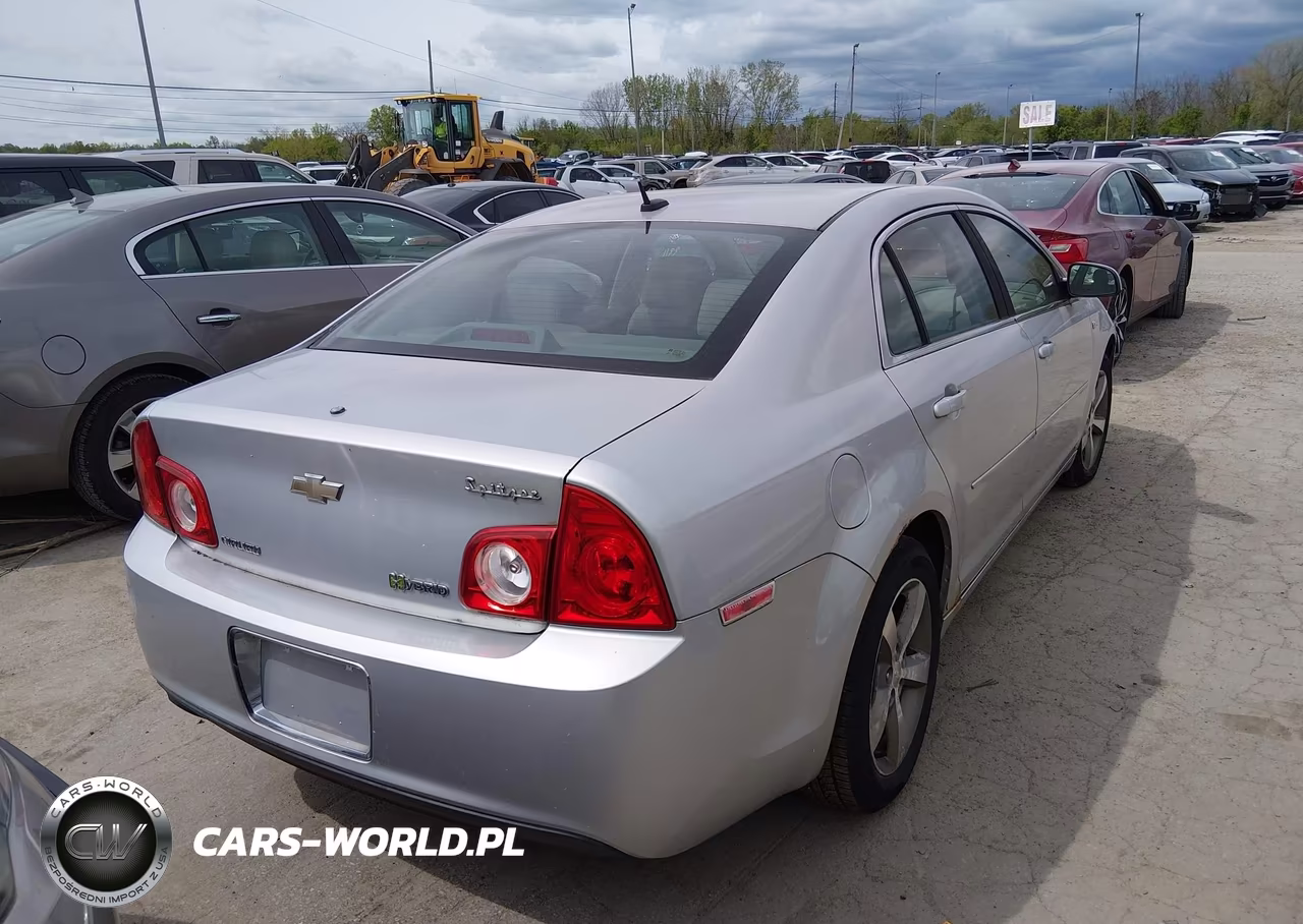 2009 Chevrolet Malibu Hybrid VIN:1G1ZF57539F143175 - 4