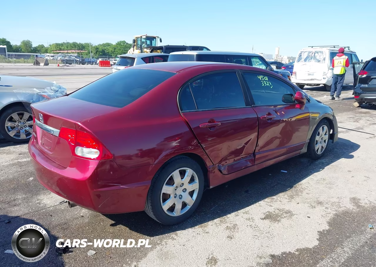 2010 Honda Civic Lx VIN:19XFA1F56AE071969 - 4