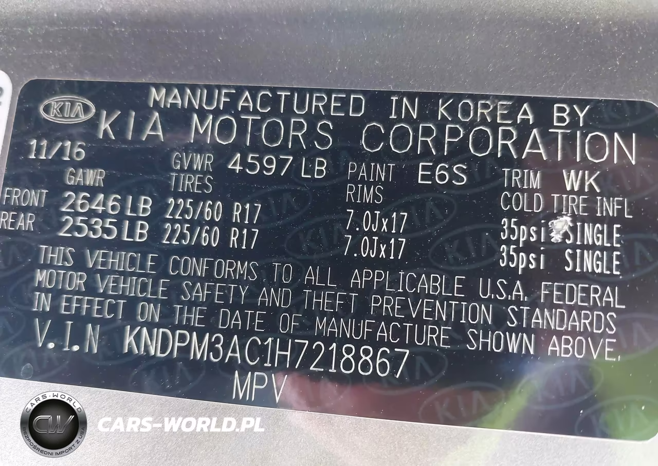 2017 Kia Sportage Lx VIN:KNDPM3AC1H7218867 - 9