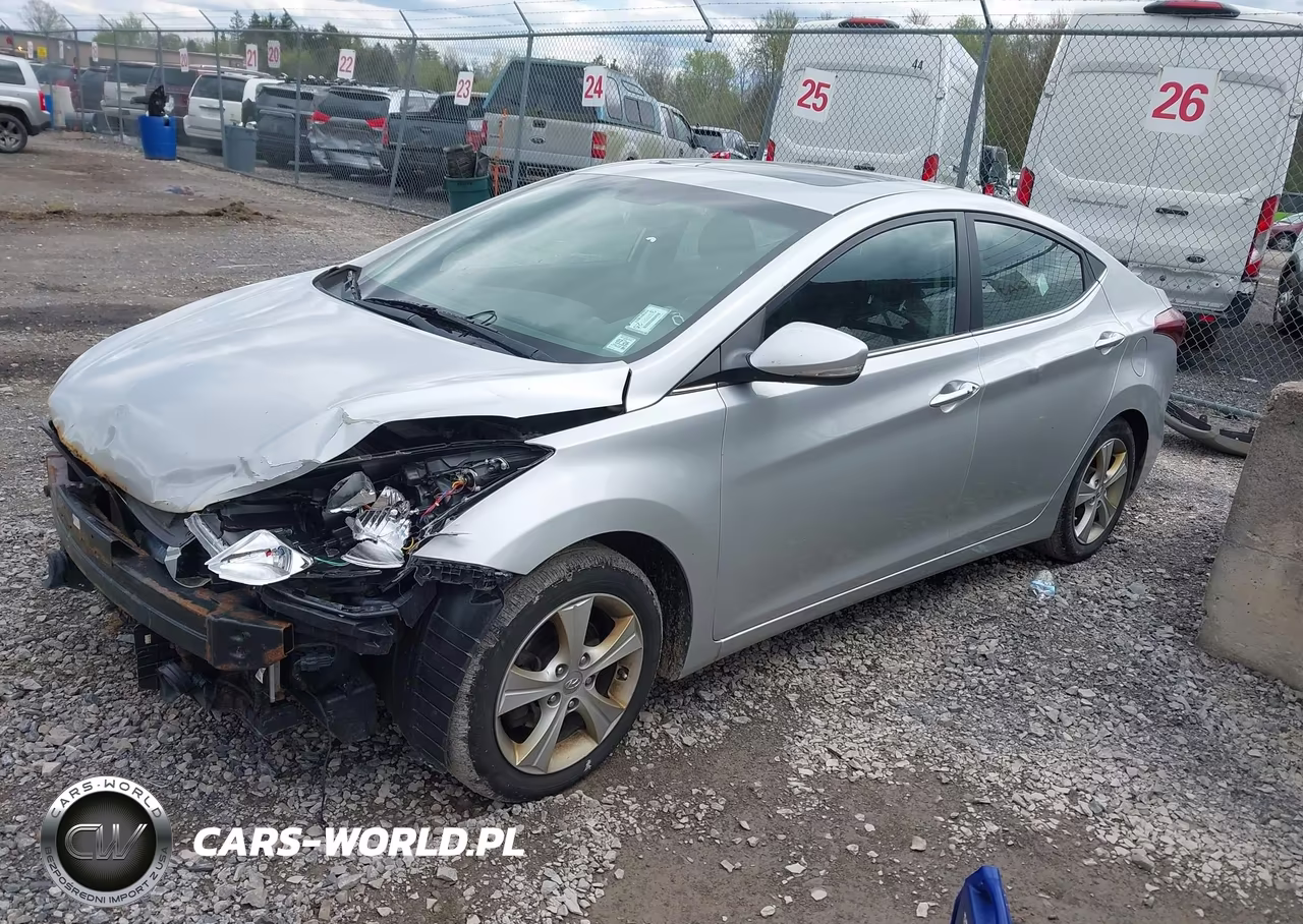 2016 Hyundai Elantra Value Edition VIN:KMHDH4AE4GU566625 - 2