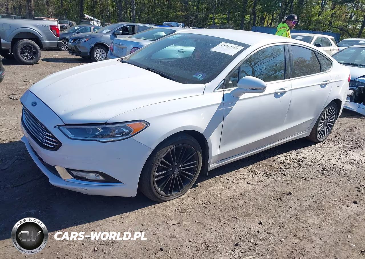 2017 Ford Fusion Titanium VIN:3FA6P0K9XHR151558 - 2