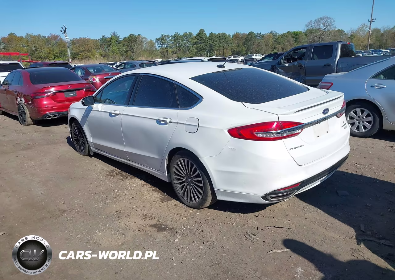 2017 Ford Fusion Titanium VIN:3FA6P0K9XHR151558 - 3
