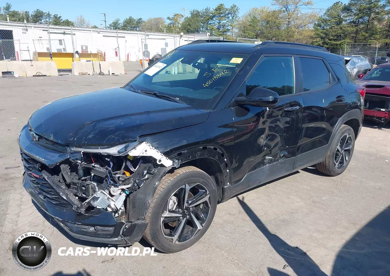 2022 Chevrolet Trailblazer Awd Rs VIN:KL79MUSL3NB043668 - 2