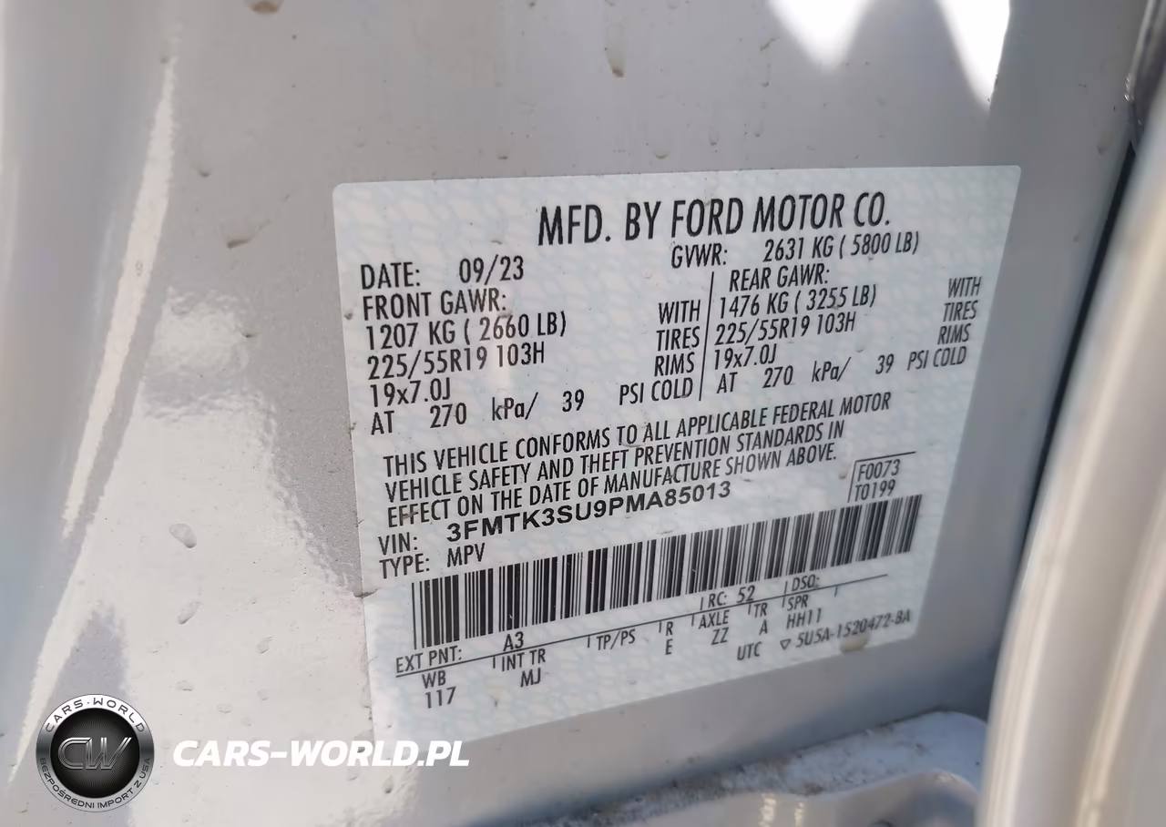 2023 Ford Mustang Mach-E Premium VIN:3FMTK3SU9PMA85013 - 9