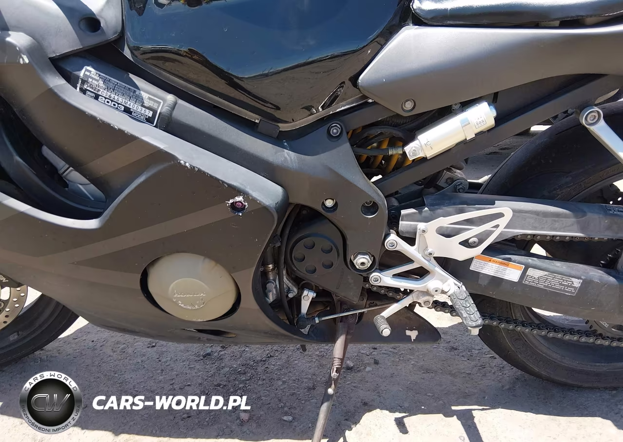 2003 Honda Cbr600 F4 VIN:JH2PC35153M400357 - 9