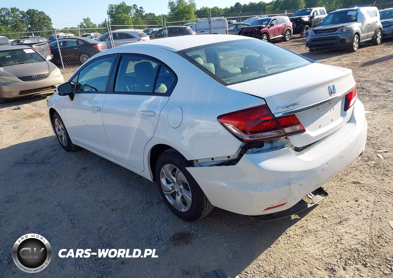 2015 Honda Civic Lx VIN:19XFB2F52FE114035 - 3
