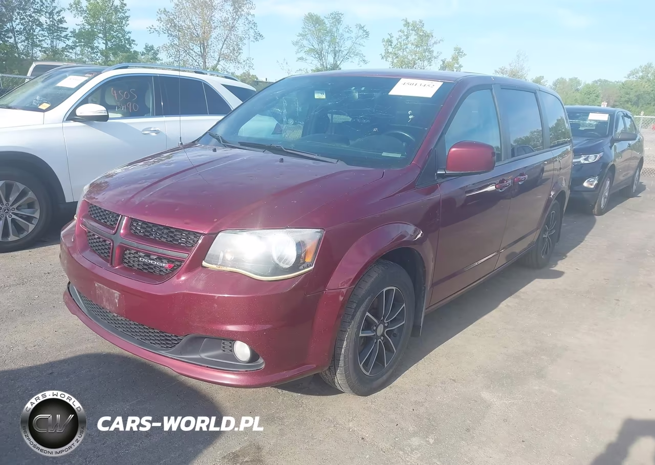 2018 Dodge Grand Caravan Gt VIN:2C4RDGEG3JR254447 - 2