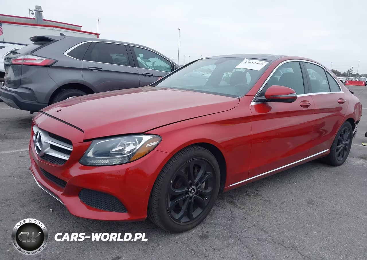 2018 Mercedes-Benz C 300 VIN:55SWF4JB4JU236684 - 2