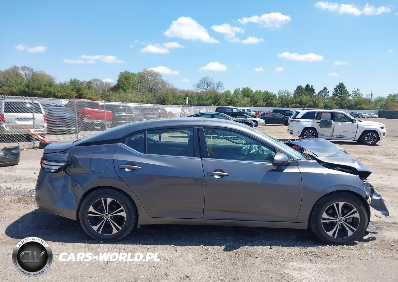 2021 Nissan Sentra Sv Xtronic Cvt VIN:3N1AB8CVXMY276205 - 14