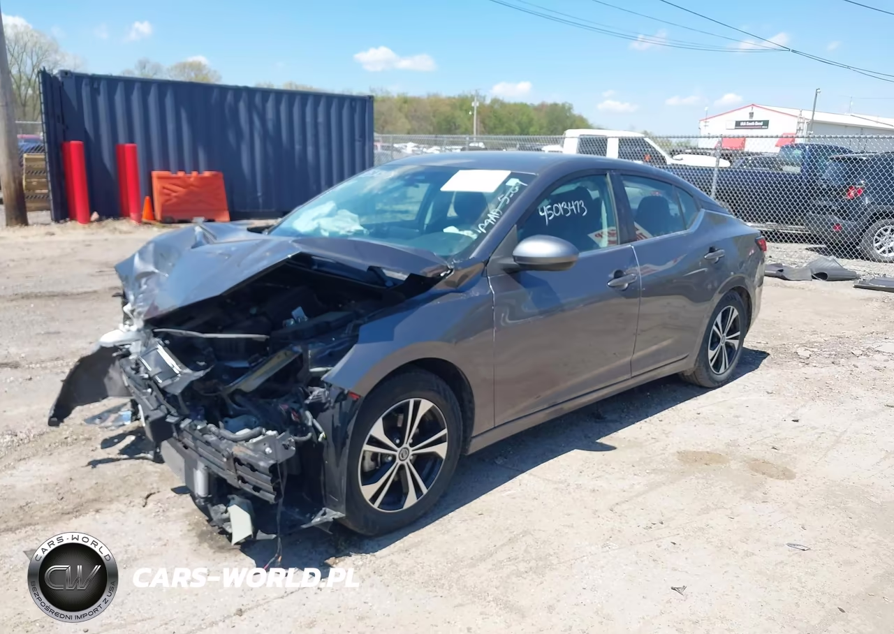 2021 Nissan Sentra Sv Xtronic Cvt VIN:3N1AB8CVXMY276205 - 2