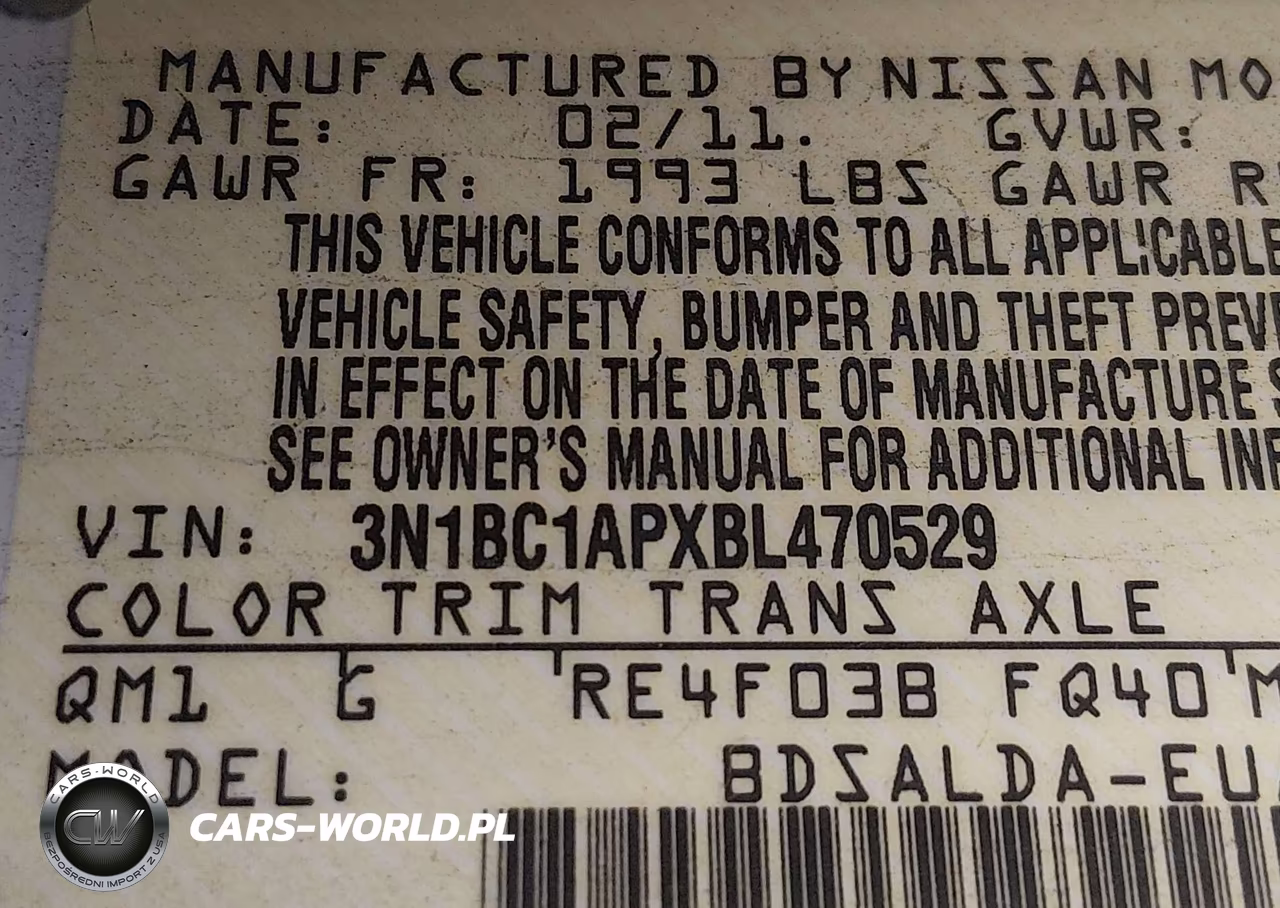2011 Nissan Versa 1.8S VIN:3N1BC1APXBL470529 - 9