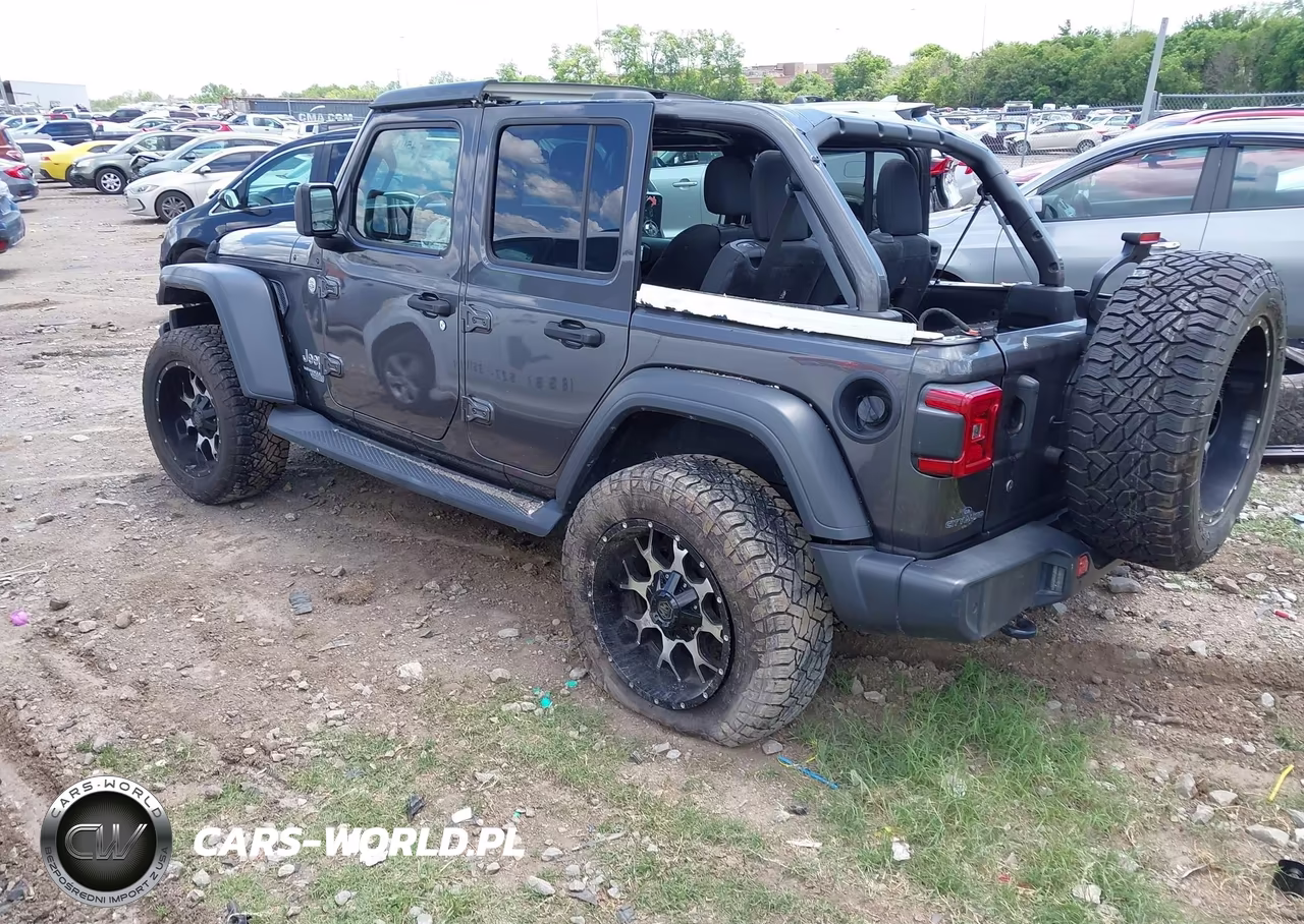 2018 Jeep Wrangler Unlimited Sport S 4X4 VIN:1C4HJXDG9JW280807 - 3