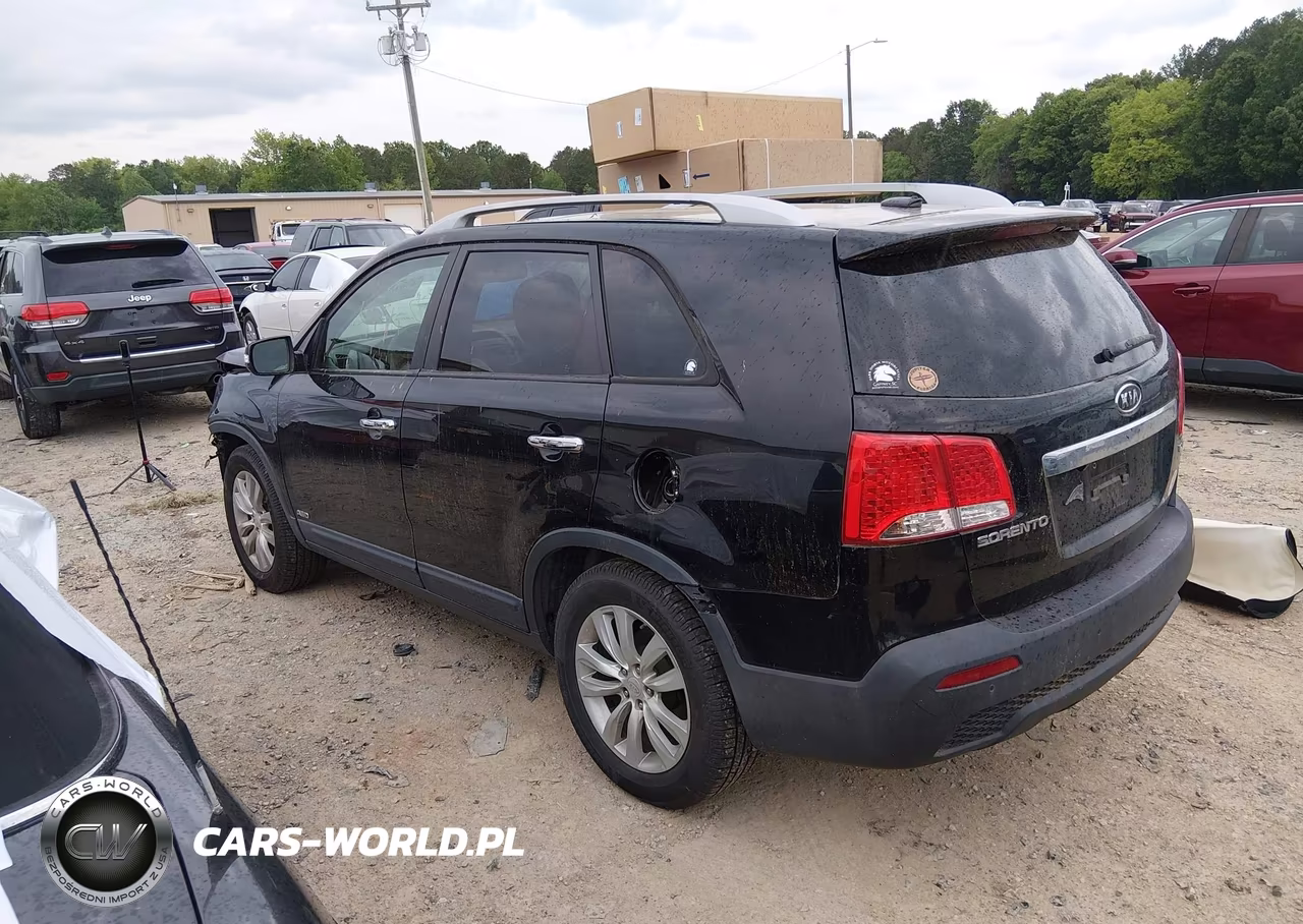2011 Kia Sorento Ex V6 VIN:5XYKUDA27BG001387 - 3