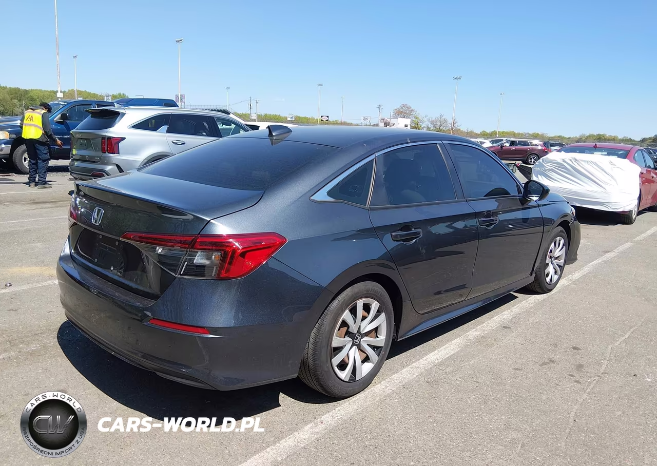 2022 Honda Civic Lx VIN:2HGFE2F25NH543509 - 4