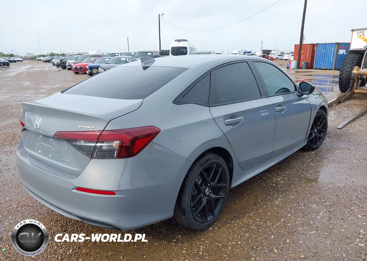 2025 Honda Civic Hybrid Sport-Sport Touring VIN:2HGFE4F82SH315267 - 4