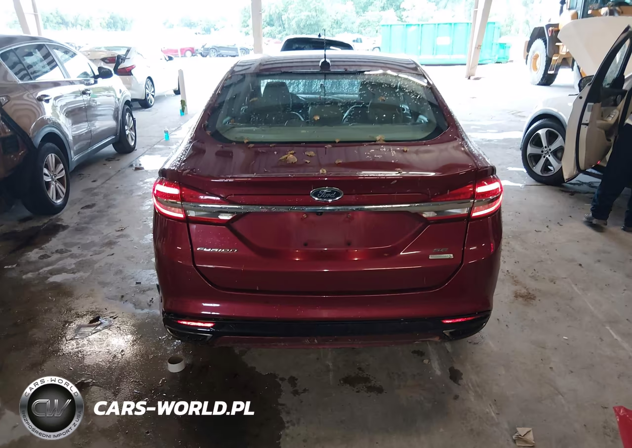 2017 Ford Fusion Se VIN:3FA6P0H95HR393195 - 17