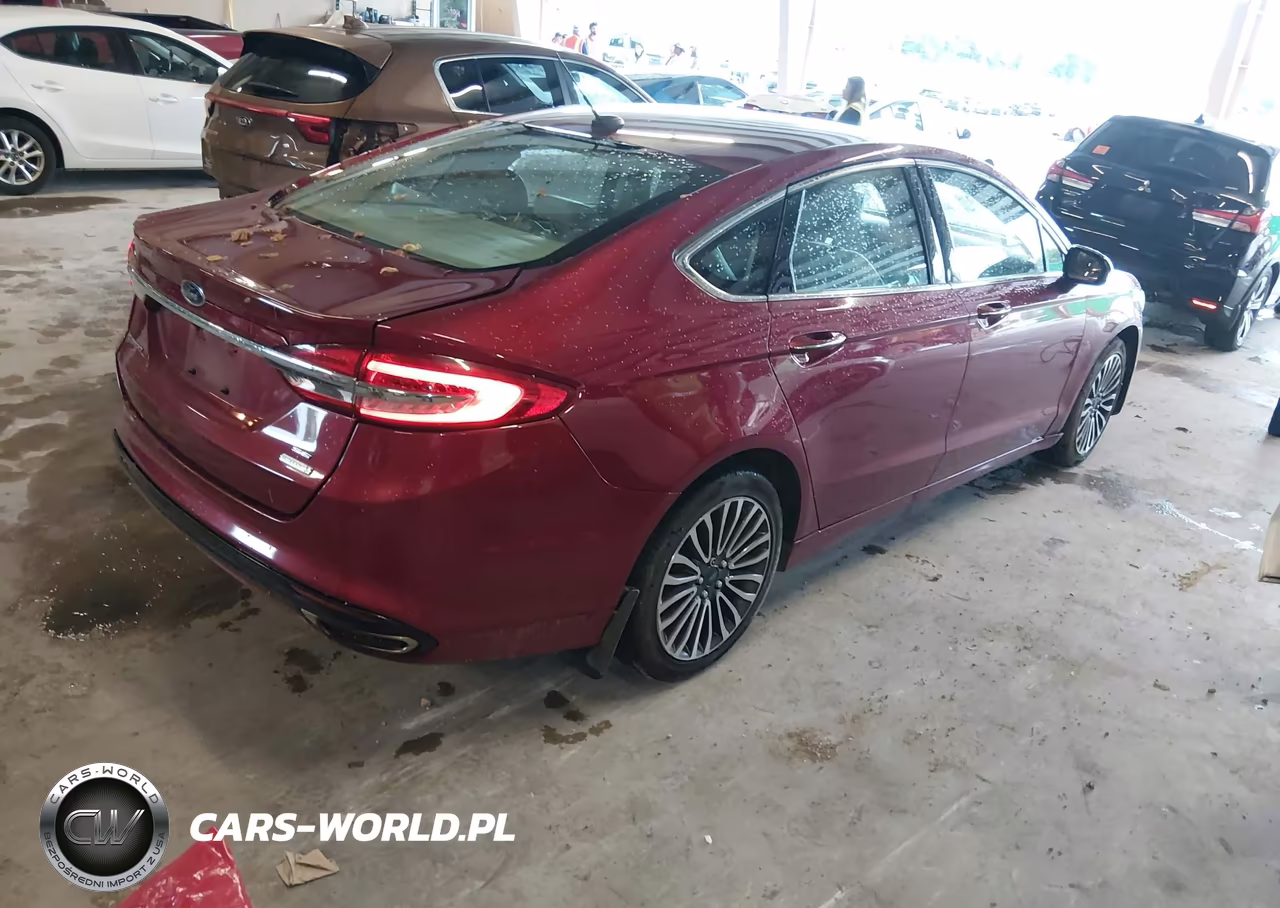 2017 Ford Fusion Se VIN:3FA6P0H95HR393195 - 4