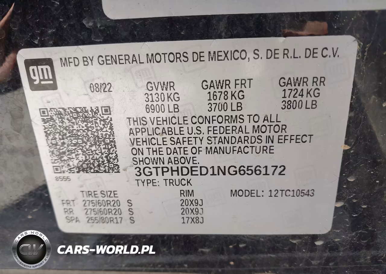 2022 GMC Sierra 1500 2Wd Short Box Slt VIN:3GTPHDED1NG656172 - 9