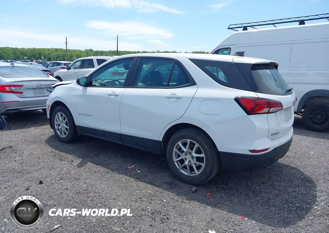 2022 Chevrolet Equinox Fwd Ls VIN:3GNAXHEV4NS100354 - 3