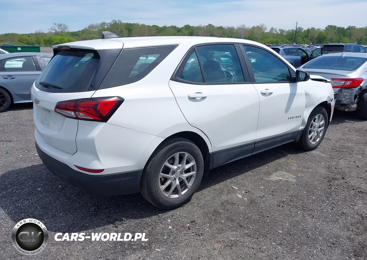 2022 Chevrolet Equinox Fwd Ls VIN:3GNAXHEV4NS100354 - 4