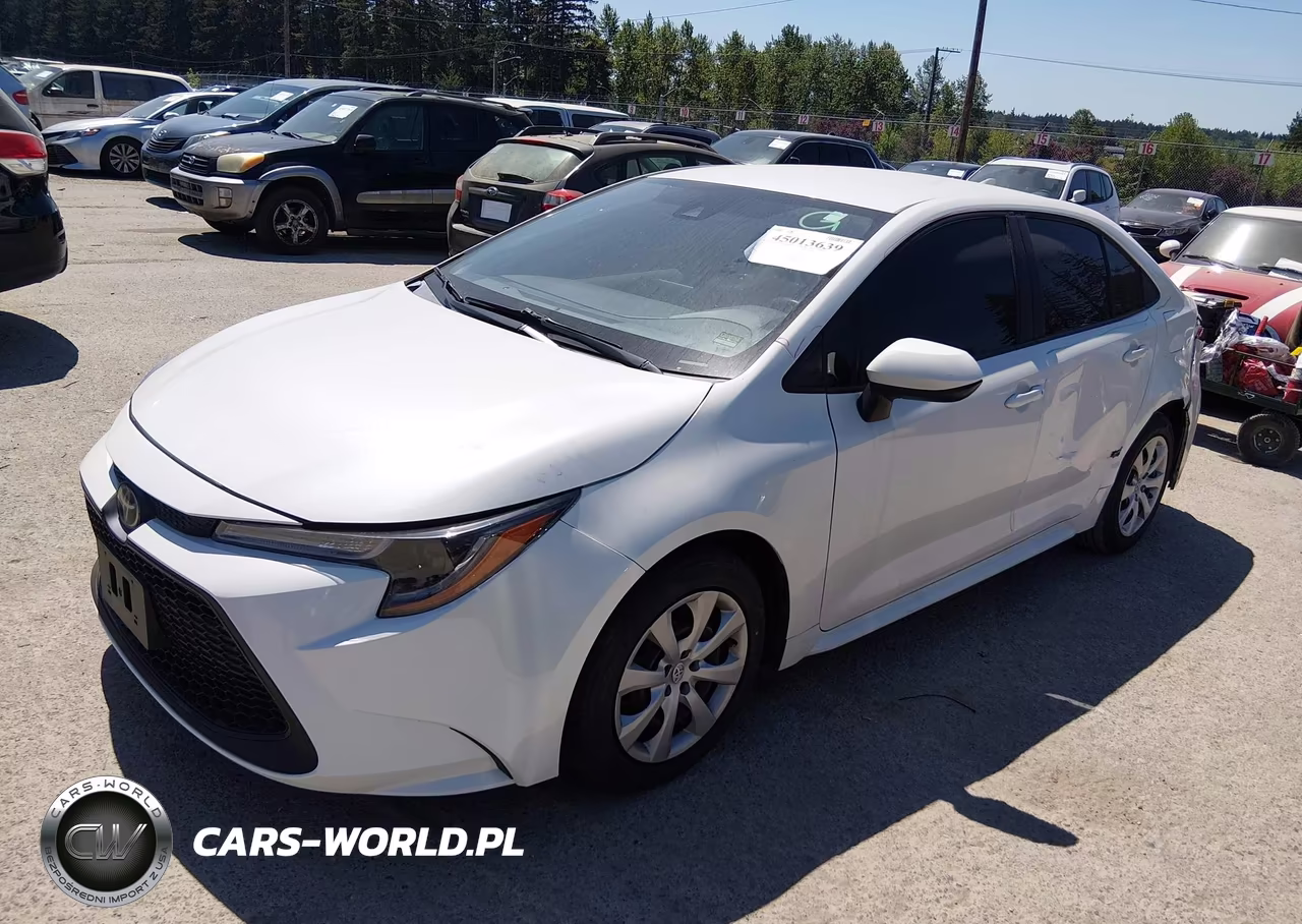 2021 Toyota Corolla Le VIN:5YFEPMAE7MP207421 - 2