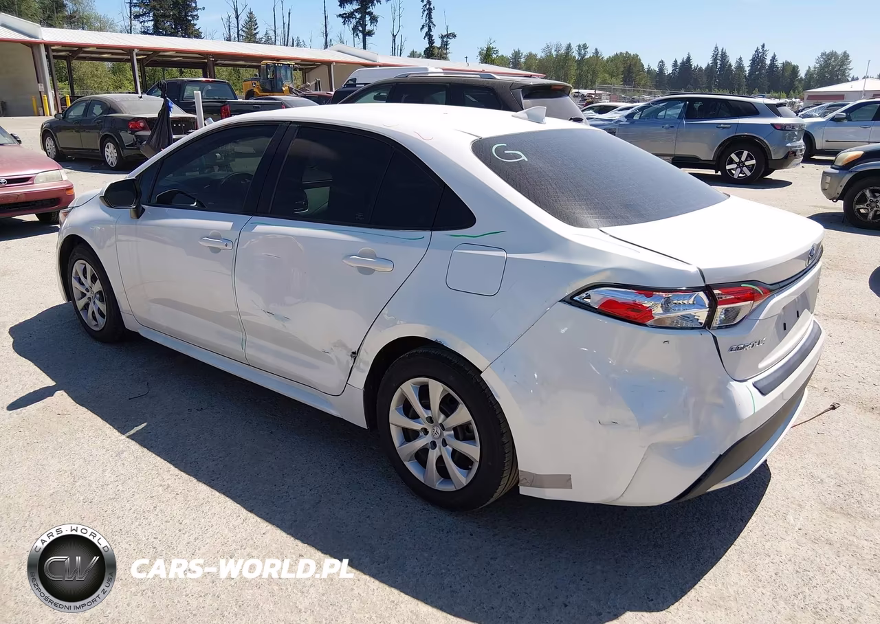 2021 Toyota Corolla Le VIN:5YFEPMAE7MP207421 - 3