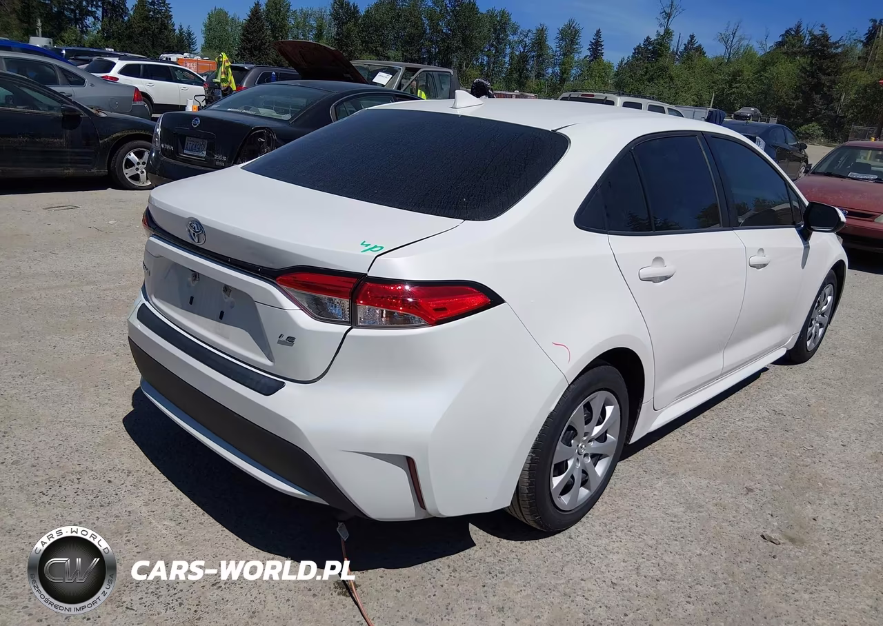 2021 Toyota Corolla Le VIN:5YFEPMAE7MP207421 - 4