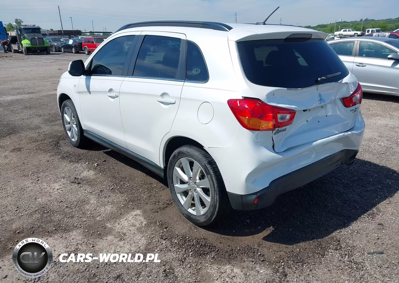 2014 Mitsubishi Outlander Sport Se VIN:4A4AR4AU9EE015165 - 3
