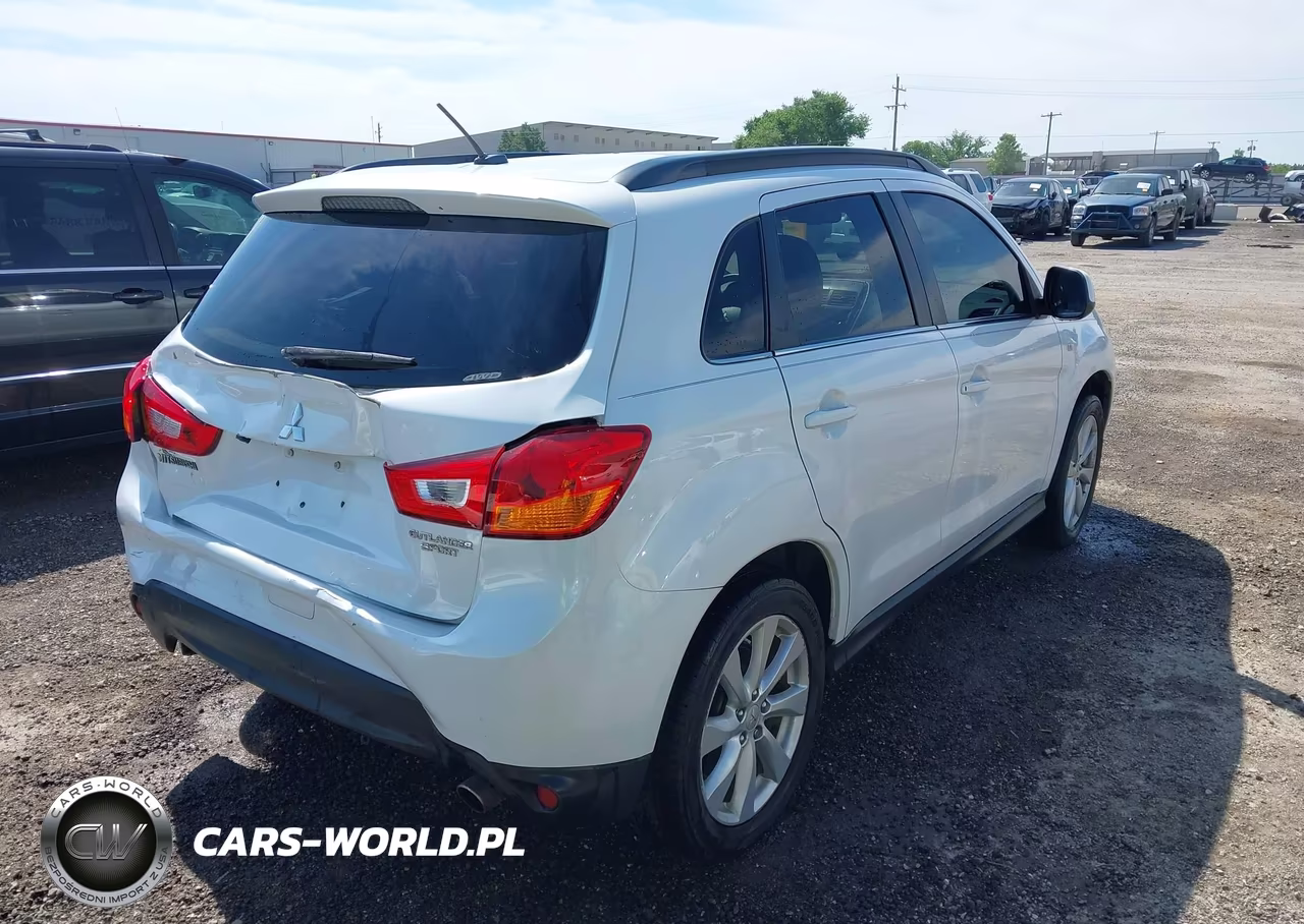 2014 Mitsubishi Outlander Sport Se VIN:4A4AR4AU9EE015165 - 4
