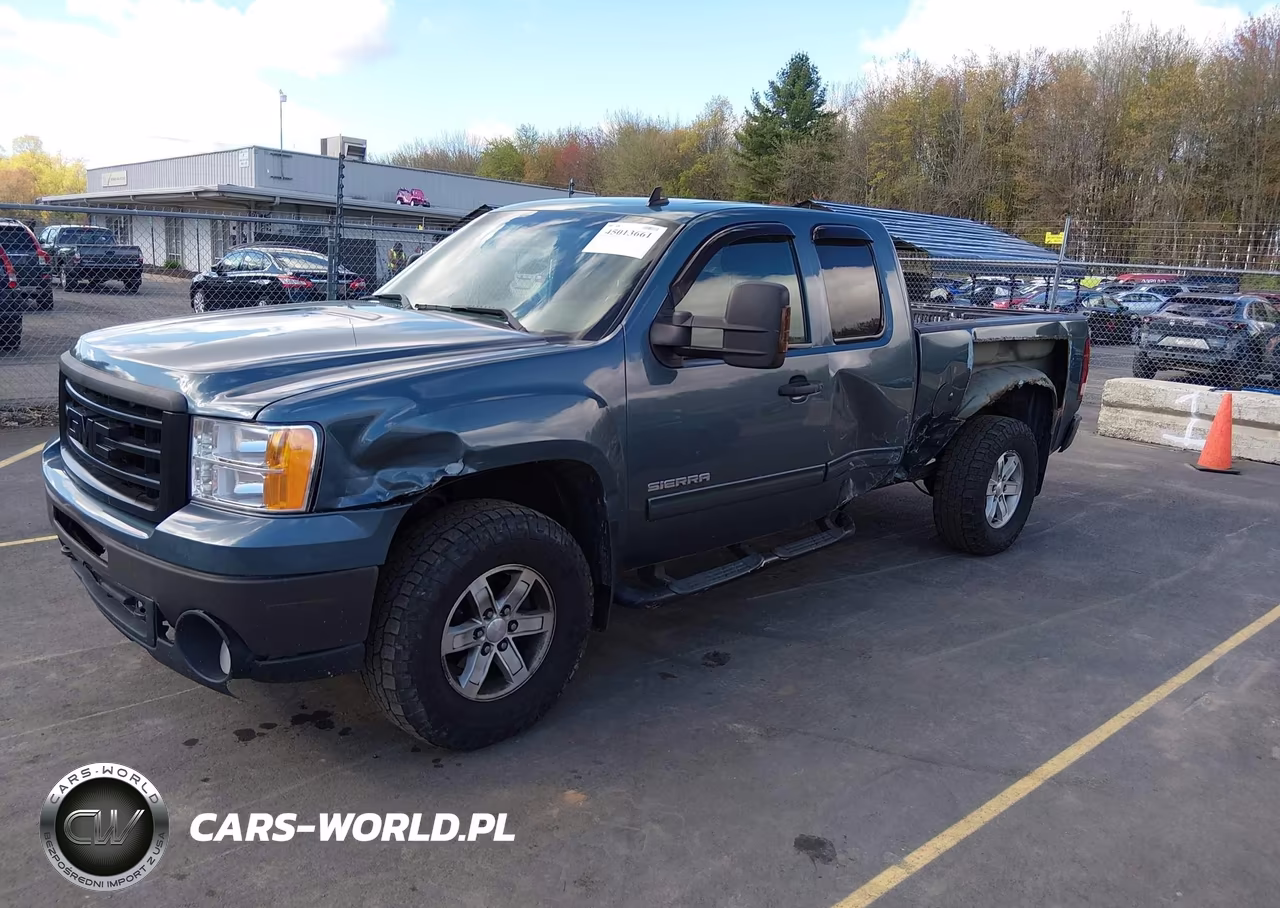 2013 GMC Sierra 1500 Sle VIN:1GTR2VE72DZ235781 - 2