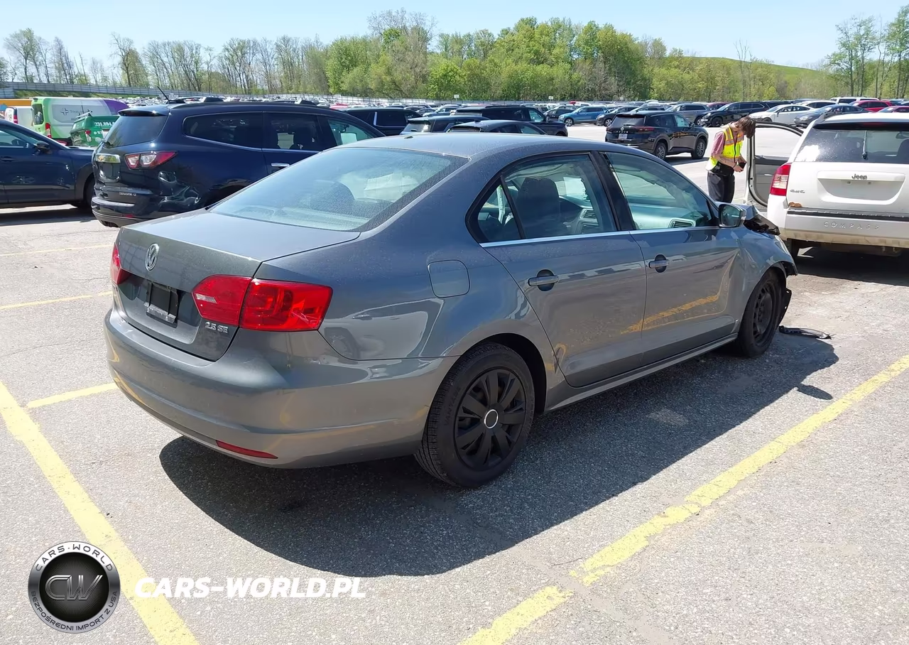 2013 Volkswagen Jetta 2.5L Se VIN:3VWDP7AJ1DM306816 - 4