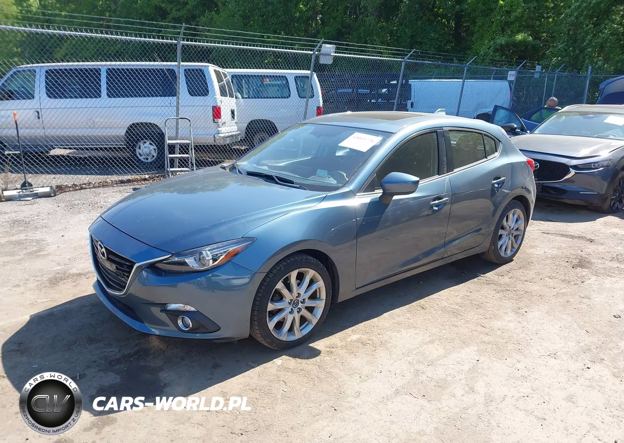 2014 Mazda Mazda3 S Grand Touring VIN:JM1BM1M38E1195502 - 2