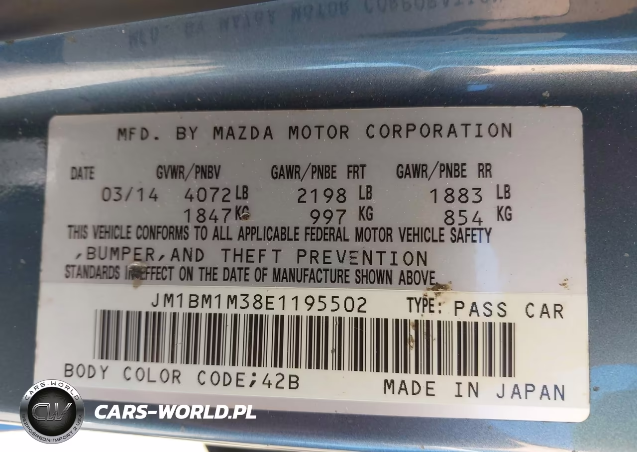 2014 Mazda Mazda3 S Grand Touring VIN:JM1BM1M38E1195502 - 9