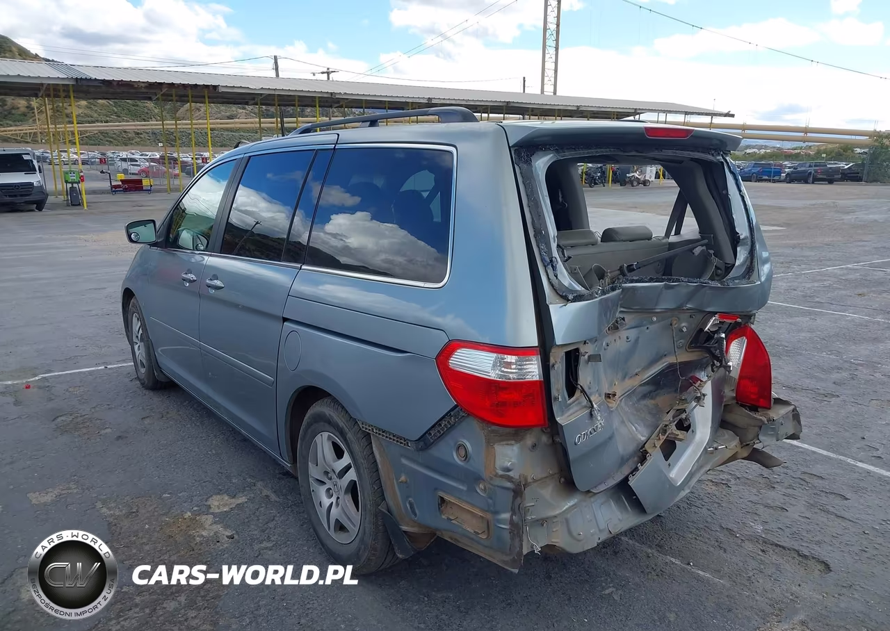 2007 Honda Odyssey Ex-L VIN:5FNRL38657B002282 - 3